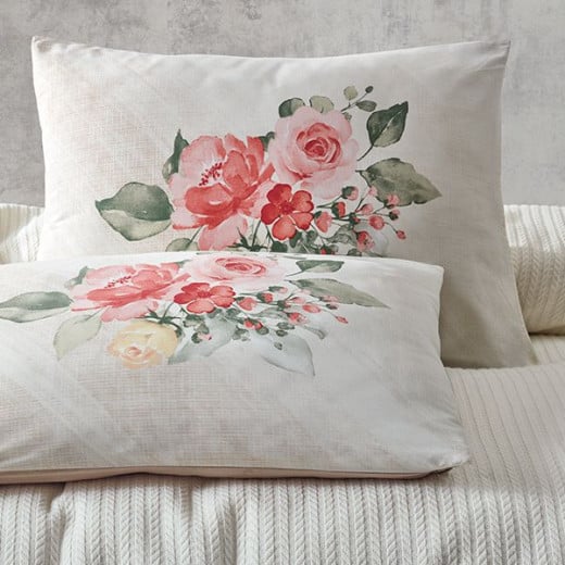 Nova Home Rosanna Pique Bedspread Set, Cream Color, Twin Size, 3 Pieces