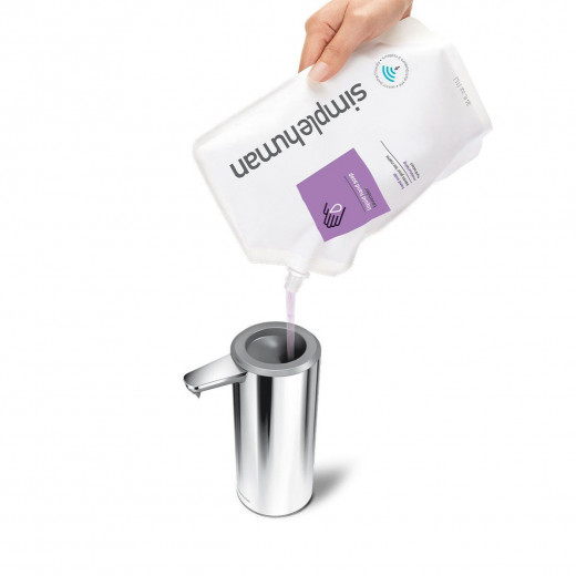 Simplehuman liquid sensor pum, polished, 265 ml