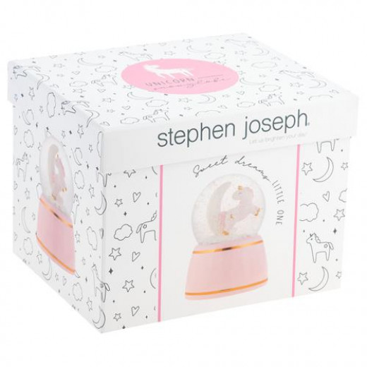Stephen Joseph Snow Globes, Unicorn Design