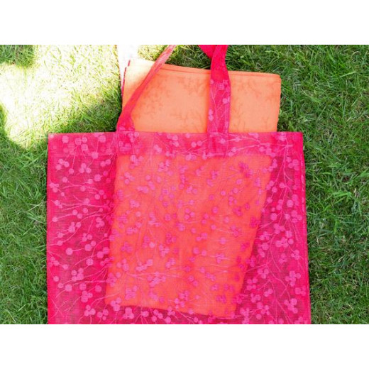 حقيبة دانتيل, باللون الزهري من مدام كوكو