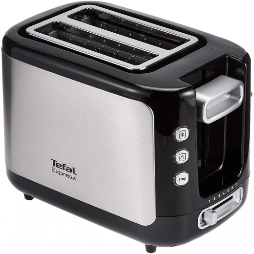 Tefal Express 2 Slots Stainless Steel Toaster, 850 Watts