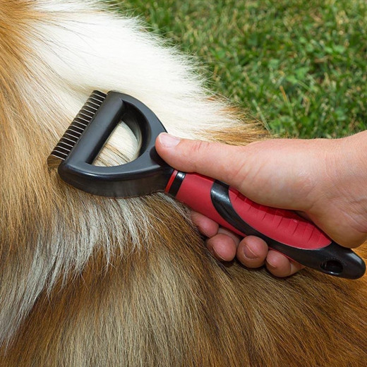 فرشاة لفك تشابك شعر الكلاب, رقم 5969  الحجم صغير من فيربلاست