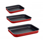 Tefal New Tempo Flame Oven Dishes, Set Of 3