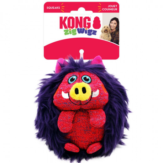 Kong Dog ZigWigz Warthog Toy