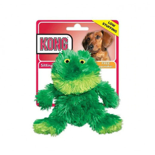 Kong Dr. Noyz Frog Dog Toy, Small