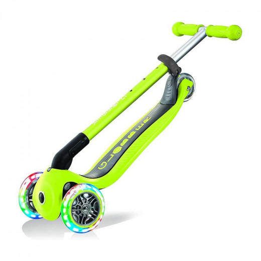 Globber Foldable Lights Scooter, Yellow Color