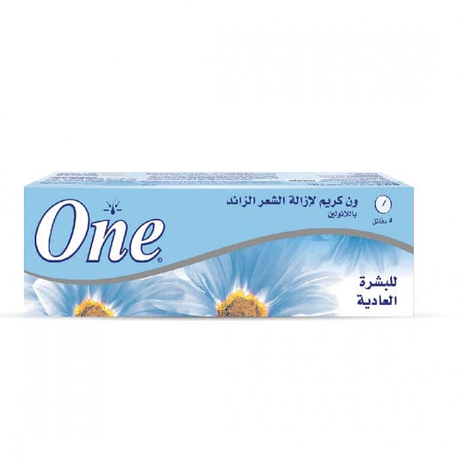 One Hair Removal Cream With Lanolin For Normal Skin, 140  Gram