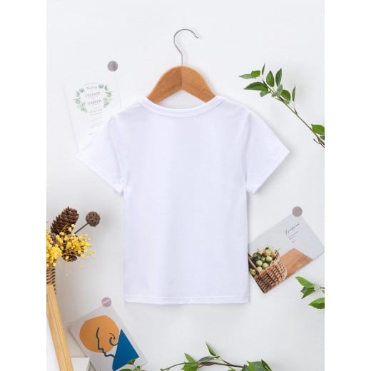 Boys T-Shirt, Letter and Graphic Design