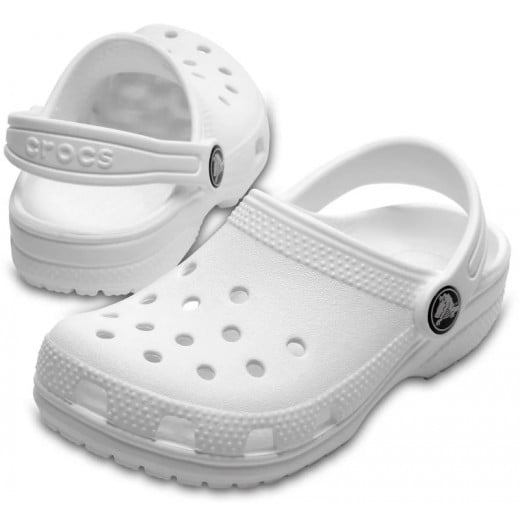 Crocs Classic Clog Kids, White Color, Size 29-30