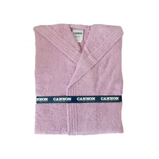 Cannon Plain Bathrobe Cotton, Pink Color