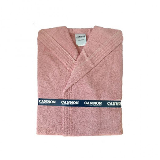 Cannon Plain Bathrobe Cotton, Light Pink Color