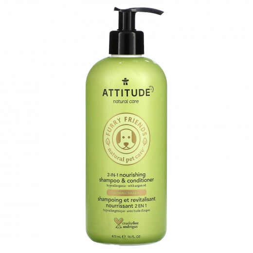 Attitude Nourishing Shampoo And Conditioner For Pets, Lavender, 473 Ml