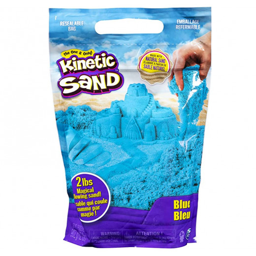 الرمل الحركي الحسي الأصلي القابل للتشكيل ، الأزرق من سبن ماستر
