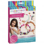 Make It Real Bedazzled Charm Bracelets, Blooming Creativity, 104 Pieces