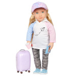 Our Generation Carry On Suitcase And Accessories, Ari