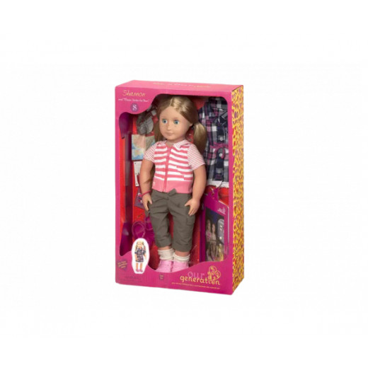 Our Generation Shannon Doll with Book, 46cm