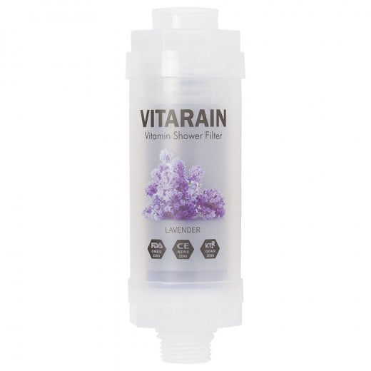 Vitarain Korean Vitamin Shower Filter, Lavender, 315 Gram