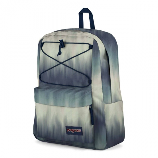 Jansport Flex Pack Backpack, Ombre, Dark Blue And Off White Color