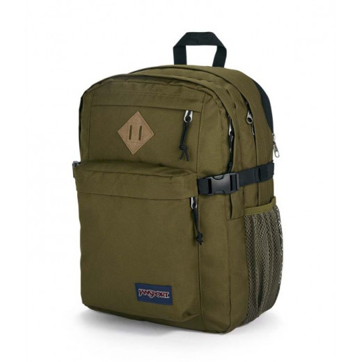 Jansport Main Campus Backpack, Army Design, Green Color