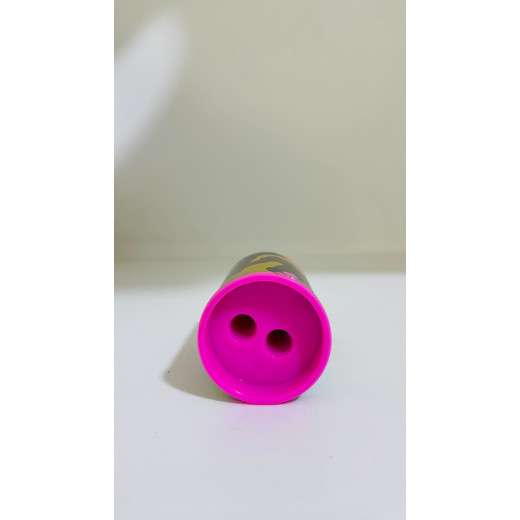 Double Sharpener, Army Design, Pink Color, 6 Cm