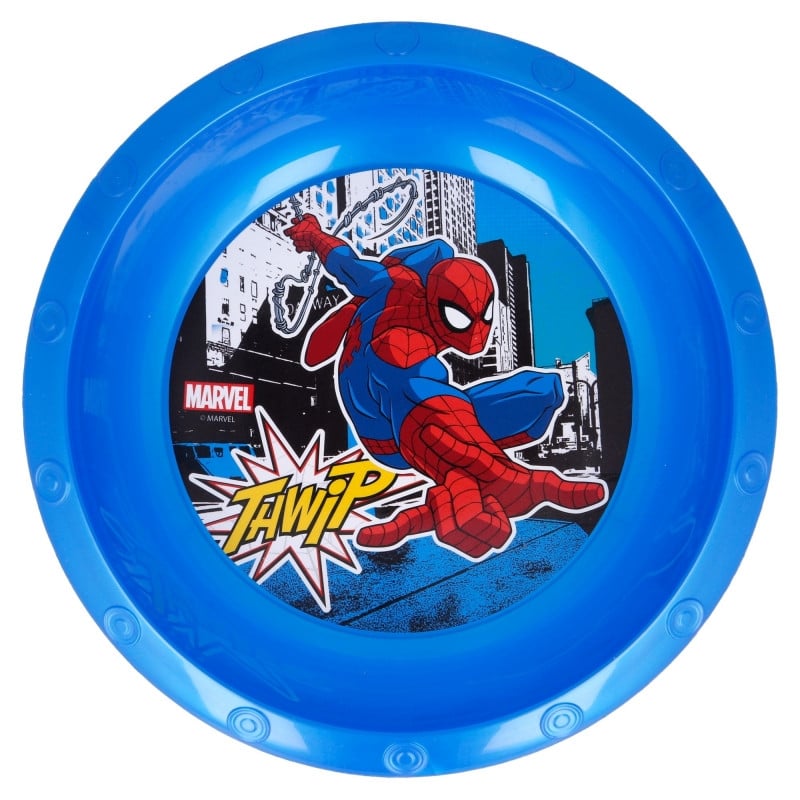 Marvel Plastic Bowl, Spiderman Design | Baby | Feeding | Plates & Bowls