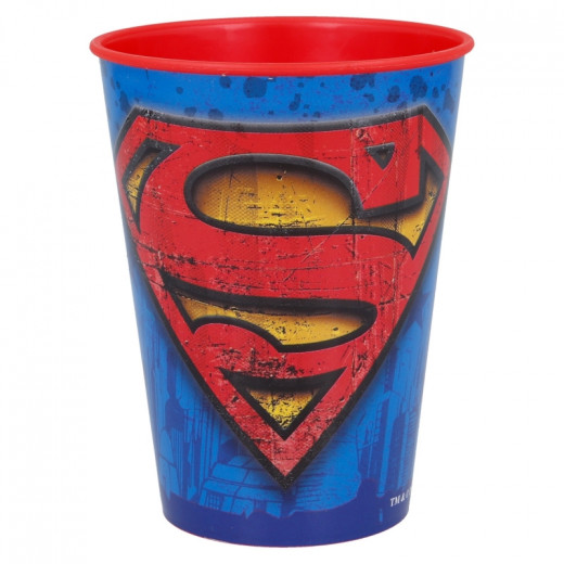 Stor Plastic Cup, Superman Design, 260 Ml