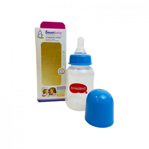 Smart Baby Feeding Bottle, Blue Color, 150 Ml