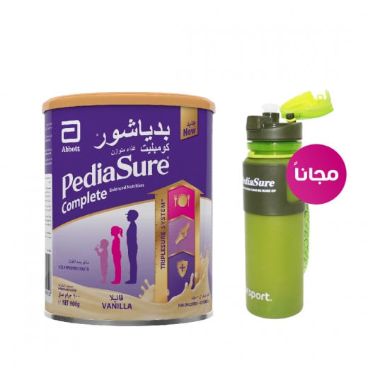 Pediasure Complete Nutrition Milk Powder 900gr, Vanilla + Free Gift