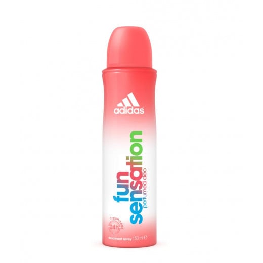 Adidas Perfumed Deodorant Spray For Women, Fun Sensation, 150 Ml