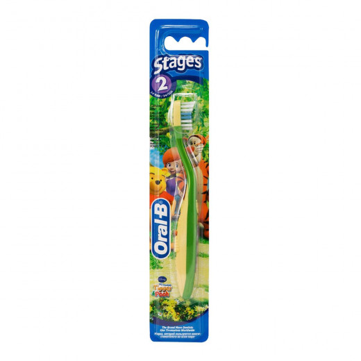 Oral-B Kids Toothbrush, Stages 2, 2-4 Years