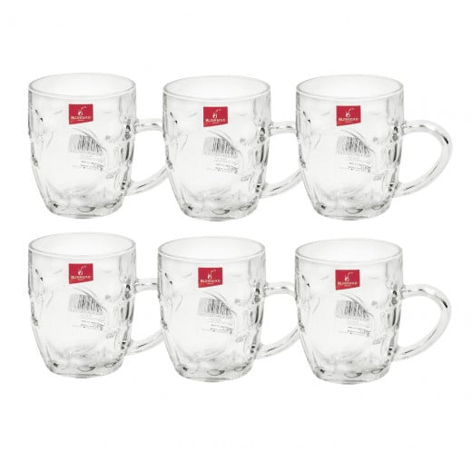 BlinkMax Glass Tea Cup, 150 Ml, 6 Pieces