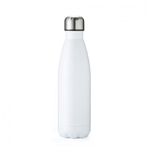 Thermos Water Bottle, White Color, 500 Ml