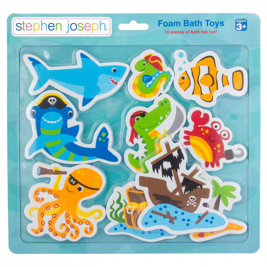 Stephen Joseph Foam Bath Toys,  Shark Design