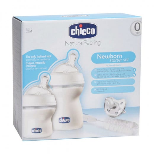 Chicco - Natural Feeling Feeding Bottle Set - Small