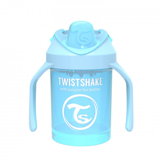 Twistshake Mini Cup, Blue 230 ml +4 Months With Handle
