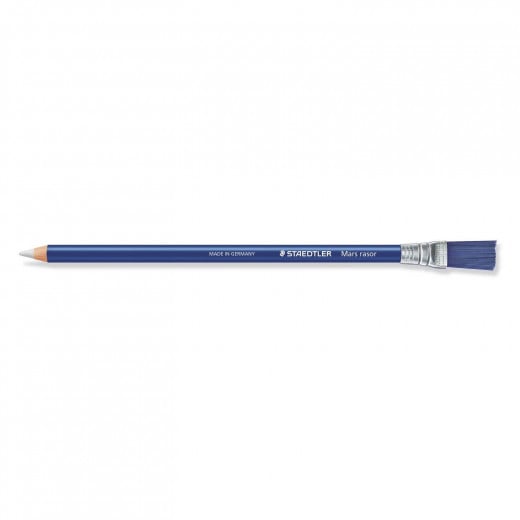Staedtler Mars Plastic Rubber Eraser Pencil with Brush, 1 Piece