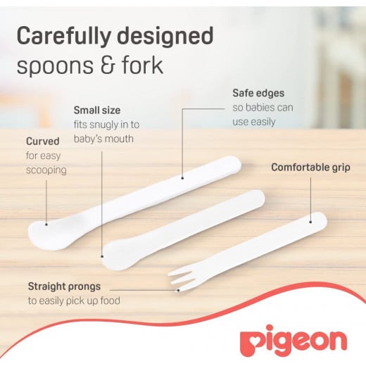 Pigeon Baby's First Spoon & Forks