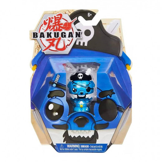 Bakugan Core Cubbo Blue Color,  6.35 Cm, 1 Piece