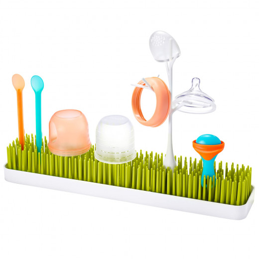 Boon Grass Countertop Baby Bottle Drying Rack, Green Color