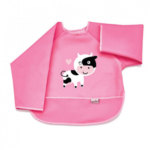 Babyjem waterproof activity apron bib assorted pink