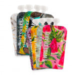 Twistshake Squeeze Bag, 220 Ml, Fruit Design, 3 Packs