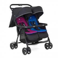 Joie aire twin stroller rosy & sea
