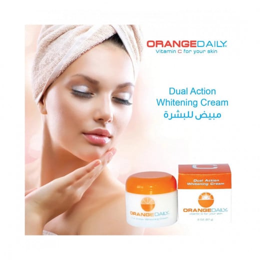 Orange Daily Dual Action Whitening Cream, 57 Gram