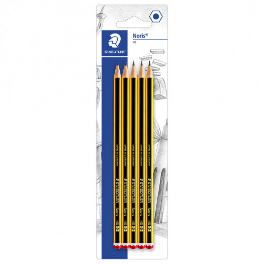 Staedtler Noris HB Pencils, 5 Pencils