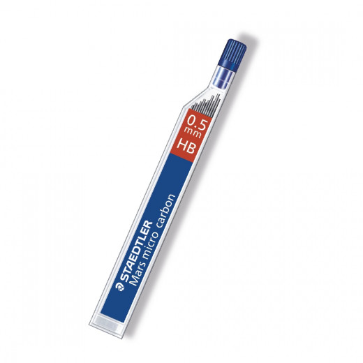 Staedtler Refills Micro Carbon HB Pencil Lead, 0.5 mm