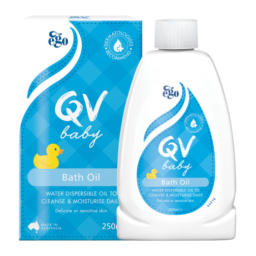 Qv Baby Bath Oil, 250 Gram