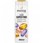 Pantene Super Food Shampoo with Antioxidants and Lipids, 400ml