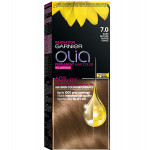 Garnier Olia No Ammonia Permanent Brilliant Color Oil-Rich Permanent Hair Color 7.0 Dark Blonde 209g