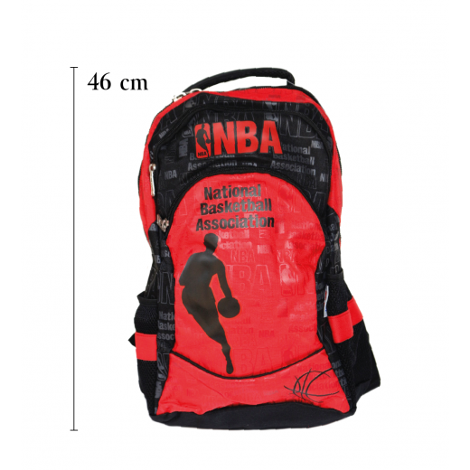 NBA Red & Black BackPack-45سم