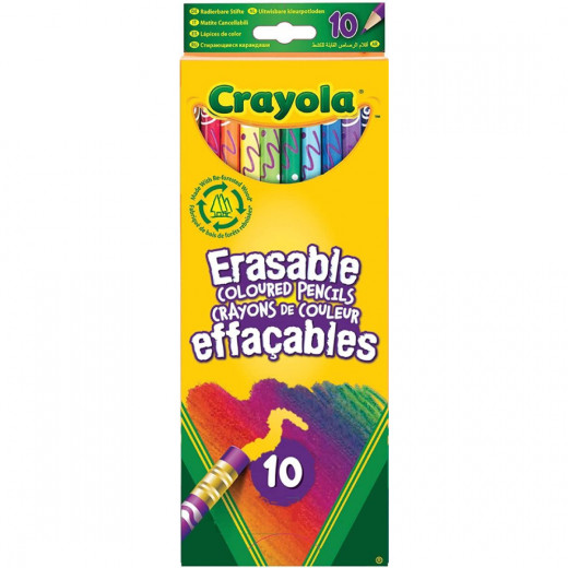 Crayola Set of 10 اقلام erasable